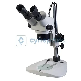 Панкратический микроскоп МС-4-ZOOM LED фото