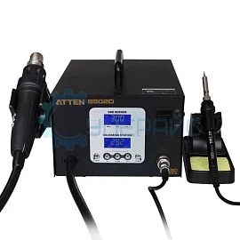Паяльная станция 2 в 1 ATTEN AT8502D фото