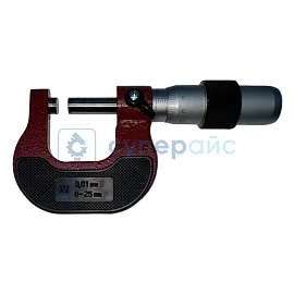 Микрометр Вятский Инструмент МК - 25 кл. 1 фото