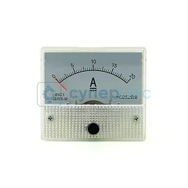 Стрелочная измерительная головка-амперметр YouХееn 85С1 20А фото