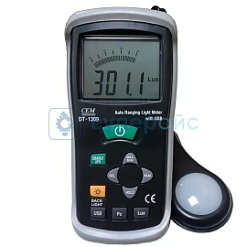 Измеритель освещённости CEM DT-1309 фото