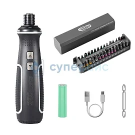 Отвертка с набором бит MASTERPROOF 68860 фото