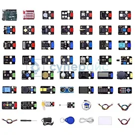 Набор KEYES 42 в 1 на базе Arduino UNO R4 Minima фото