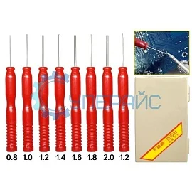 Набор полых игл для выпаивания (8 шт.) фото