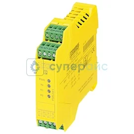 Аварийное реле безопасности Phoenix PSR-SCP-24UC-CE1-3X1-1X2-B фото