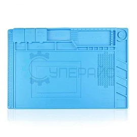 Коврик силиконовый, термостойкий, для пайки S-160 (450*300 мм) фото