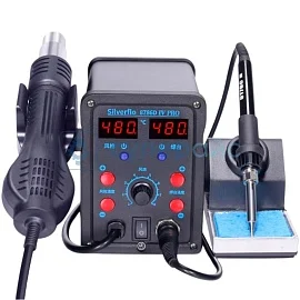 Термовоздушная паяльная станция Silverflo 8786D IV PRO фото