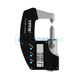 Микрометр Syntek 0-25 мм с заостренной головкой фото