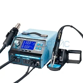 Паяльная станция YIHUA 992DA+ с дымоуловителем фото