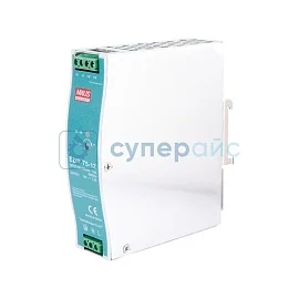 Источник питания Mean well EDR-75-12 фото