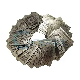 Набор BGA трафаретов для реболлинга 323 шт. фото