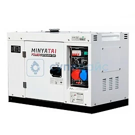 Генератор MINYATAI 15 кВт в шумозащитном корпусе 220/380 В фото