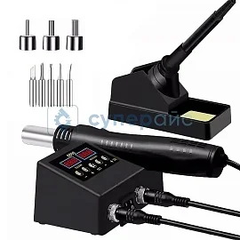 Паяльная станция CZDANG 8898 с набором жал фото