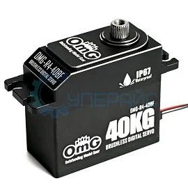Водонепроницаемый сервомотор OMG-R4-40BF (180°, 40 кг*см) фото
