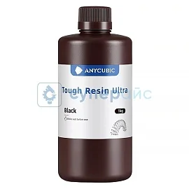 Фотополимерная смола Anycubic Tough Resin Ultra сверхпрочная, черная, 1 кг фото