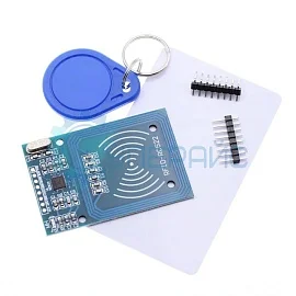 RFID-модуль RC522 с RFID-ключом и пластиковой картой фото