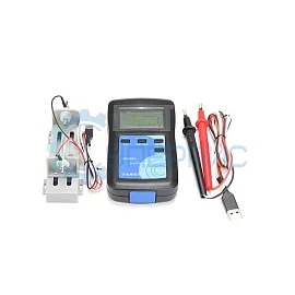 Тестер АКБ YAOREA YR1030+ с измерительными щупами и держателем для аккумуляторной батареи фото