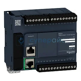 Программируемый контроллер Schneider Electric TM221CE24T фото