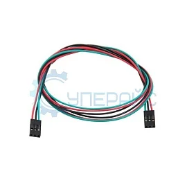 Соединительный шлейф 3-pin F/F «мама-мама» (70 см) фото