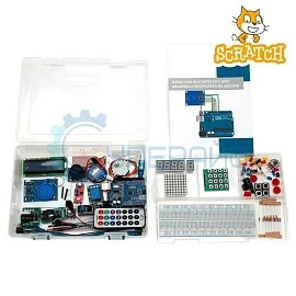 Набор UNO R3 Starter Kit с RFID модулем, контроллером, совместимым со средой Arduino, и 12 уроками в среде Scratch фото