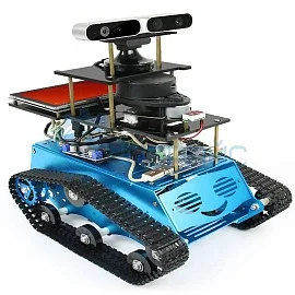 Гусеничный робот с камерой ROS Robot smart car B на Raspberry Pi 4B (4 ГБ) фото
