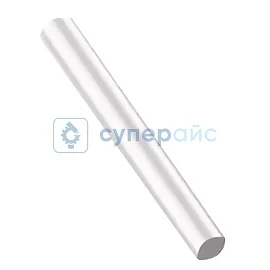 Стержни прозрачные 11x160 мм (5 шт) фото