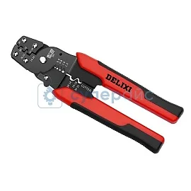 Клещи для зачистки и обжимки проводов Delixi DWBX-2081 фото