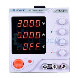 Лабораторный источник питания eTOMMENS eTM-305F (30В, 5А) фото