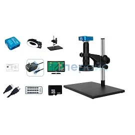 Настольный микроскоп Wishtech 2KET с монитором фото