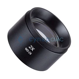 Линза Барлоу AmScope ZM20 для стереомикроскопа фото