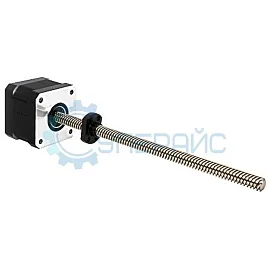 Электродвигатель шаговый UMot 42HSC1405 с винтом Tr8 * 8 (NEMA 17) фото