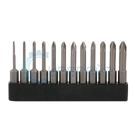 Набор крестообразных бит BROPPE PH 12 шт фото