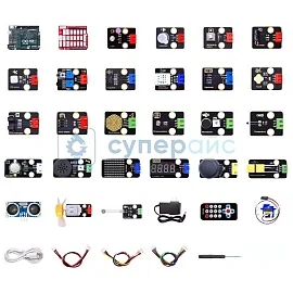 Набор KEYES 24 в 1 на базе Arduino UNO R4 Minima фото