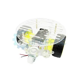 Шасси для робота 2WD круглое 2-х моторное для Arduino фото