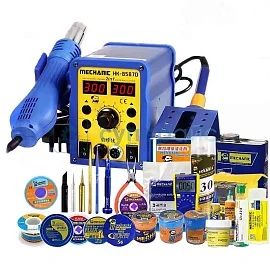 Станция паяльная MECHANIC HK8587D с большим комплектом фото