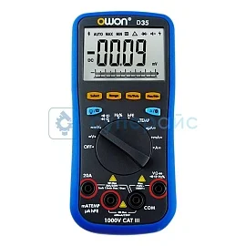 Аккумуляторный мультиметр OWON D35 фото