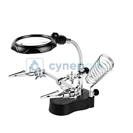 Держатель плат Solan 1086 с подсветкой и зажимом фото