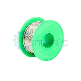 Припой бессвинцовый проволочный с канифолью Silid Tin (Sn99/Ag0.3/Cu0.7, 1,0 мм, 100 г) фото