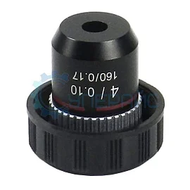 Объектив Saike Digital 4x для биологических микроскопов фото