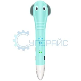 3D ручка Yuda Elephant с аккумулятором и 125 метрами пластика фото