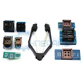 Набор адаптеров для программатора TL866II Plus с PLCC IC экстрактором фото