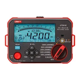 Измеритель сопротивления изоляции UNI-T UT501E фото