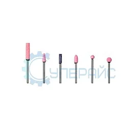 Шарошки абразивные HiLDA для мини дрели 6 шт фото