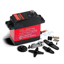 Сервопривод DSSERVO DS3235 (360°, 35 кг*с*см) фото