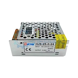 Источник питания с дисплеем Hangjiasheng HJS-25-0-24 (24В, 1А) фото