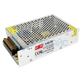 Блок питания S-60-48 (48В, 1.25А) фото