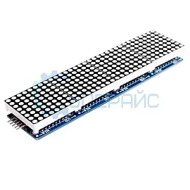 Матрица светодиодная 8x8 зеленая MAX7219 фото