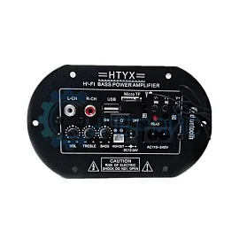 Автомобильный усилитель мощности звука Hi-Fi E6T FM Bluetooth фото