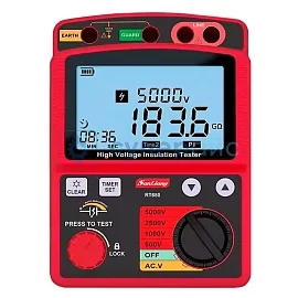 Тестер сопротивления изоляции SanLiang RТ650 фото