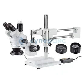 Тринокулярный микроскоп AmScope SM-4TZ-144A фото